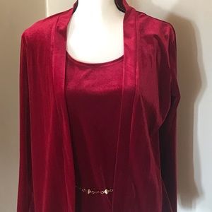 Element Z Cardigan Set with Detachable Belt